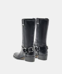 ROLAN BOOTS BLACK PATENT LEATHER