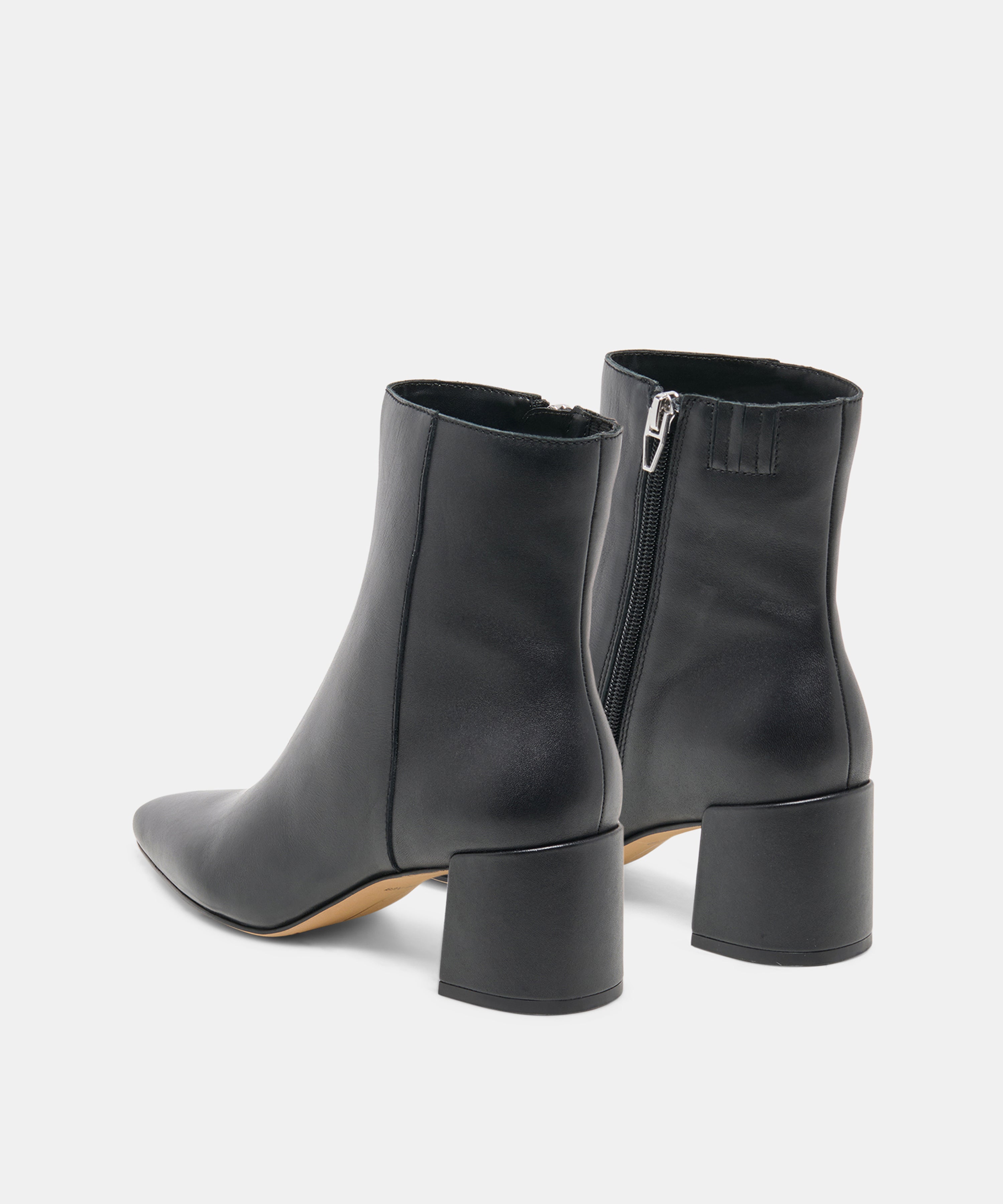 BAYRA BOOTIES BLACK LEATHER