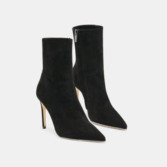 DANITY BOOTIES ONYX SUEDE