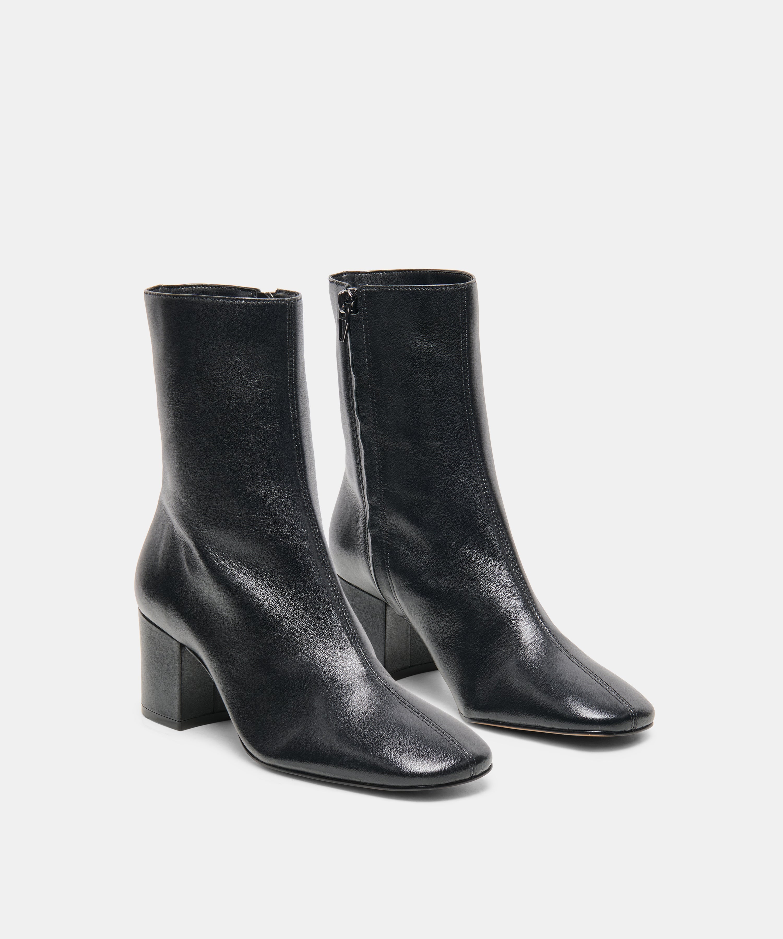 FEYA BOOTIES BLACK LEATHER