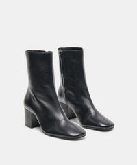 FEYA BOOTIES BLACK LEATHER