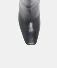 HENRA BOOTS BLACK LEATHER
