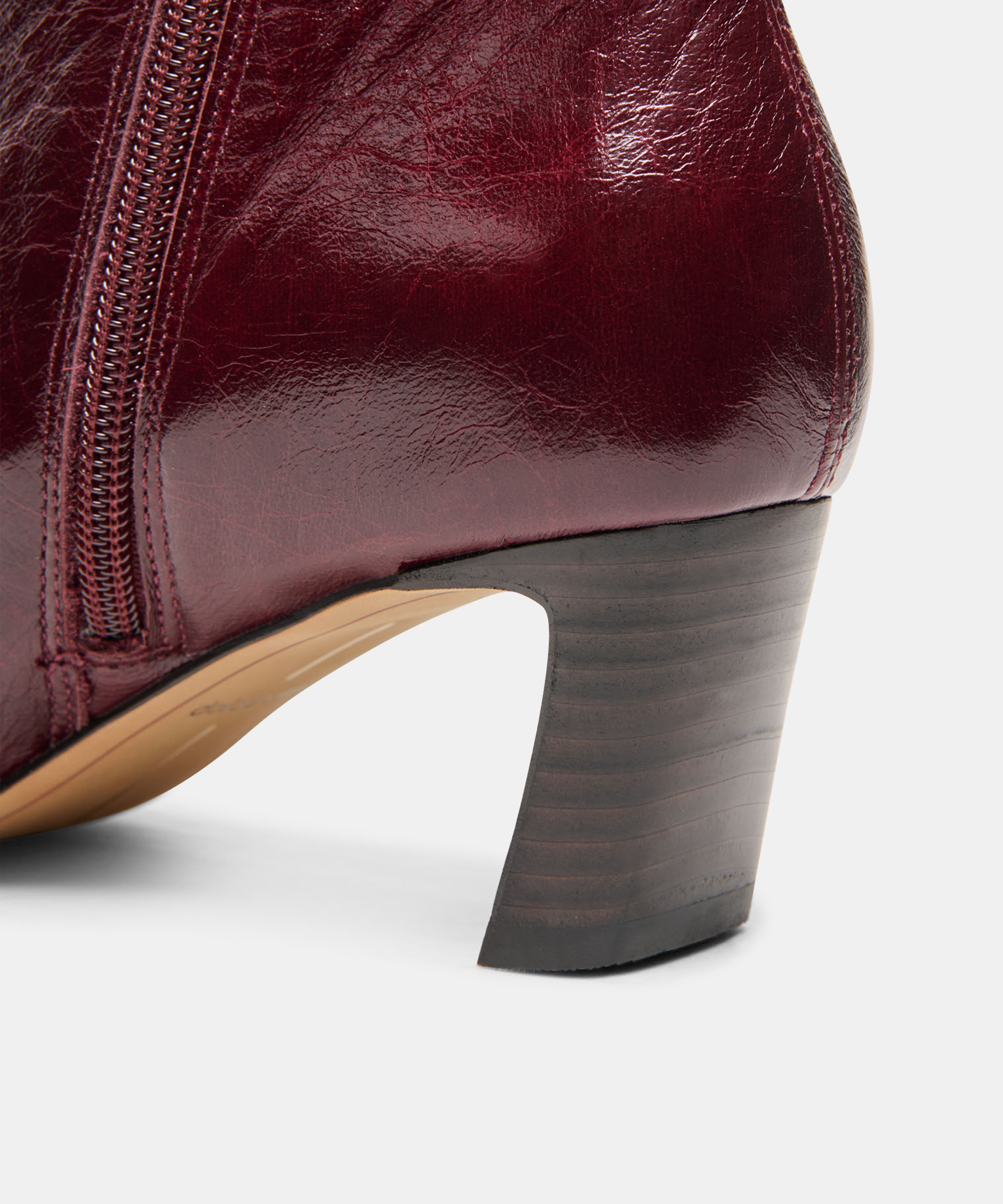 NESLY BOOTIES OXBLOOD LEATHER