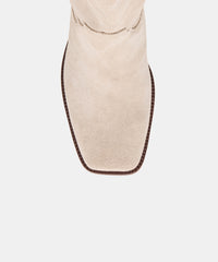 ROMIE BOOTS LT TAUPE SUEDE