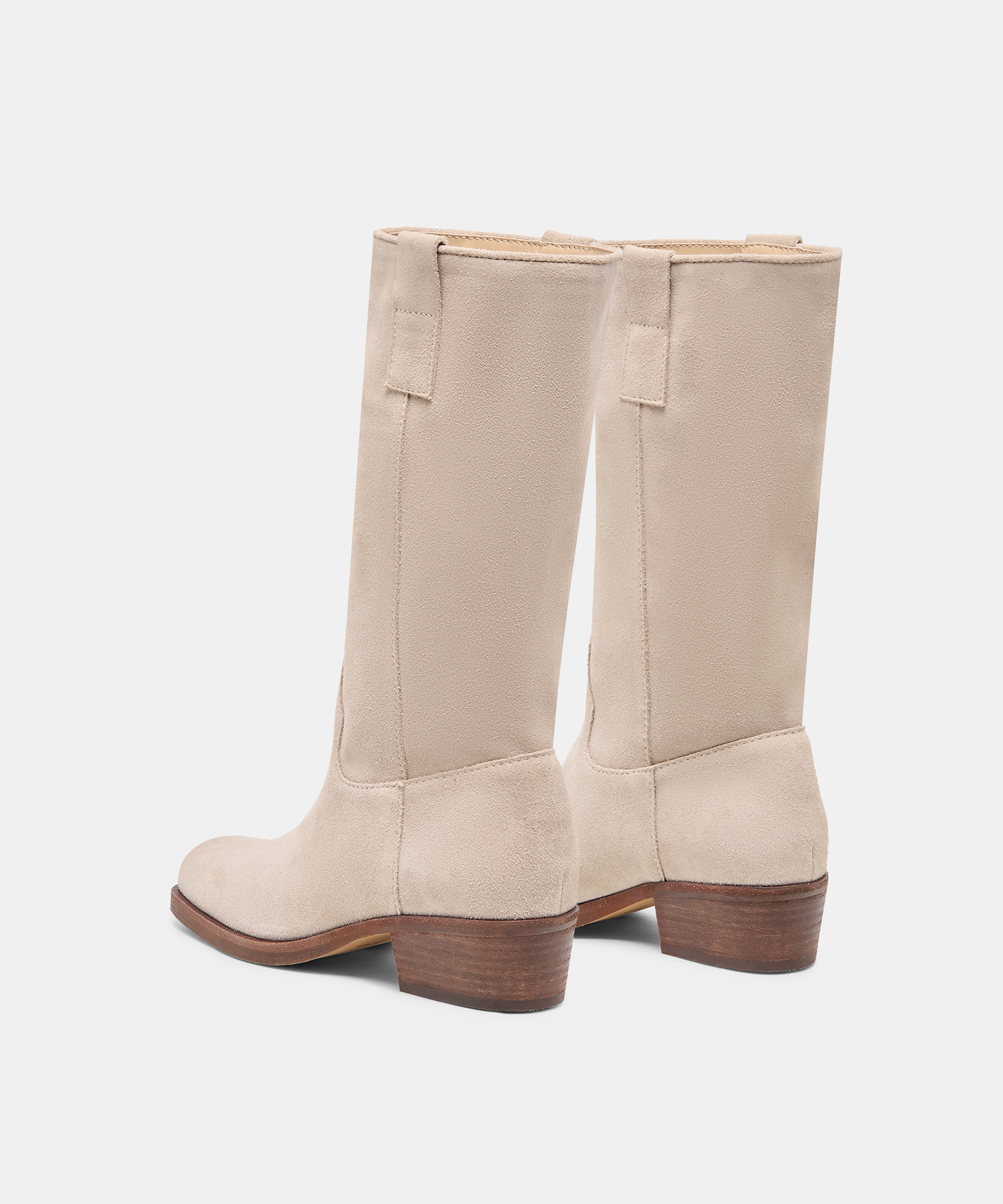 ROMIE BOOTS LT TAUPE SUEDE