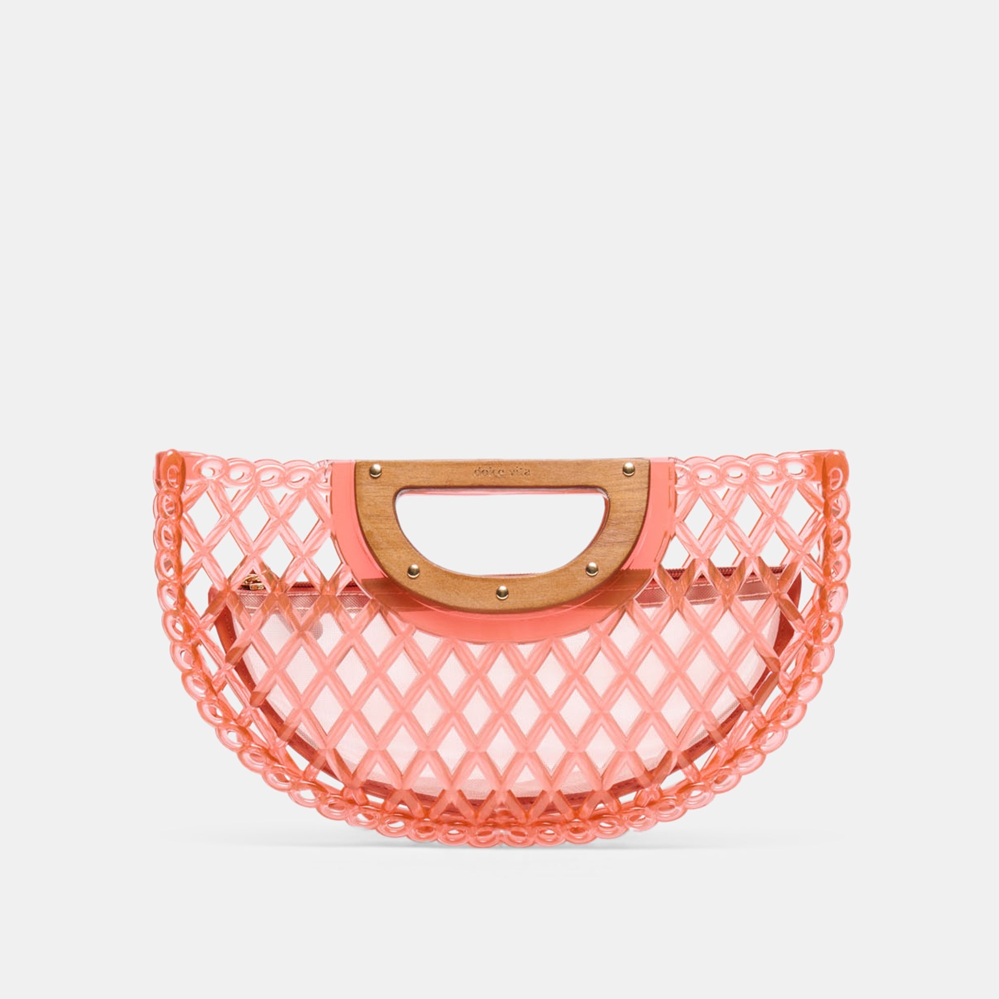 SOLANDRA CLUTCH CORAL JELLY
