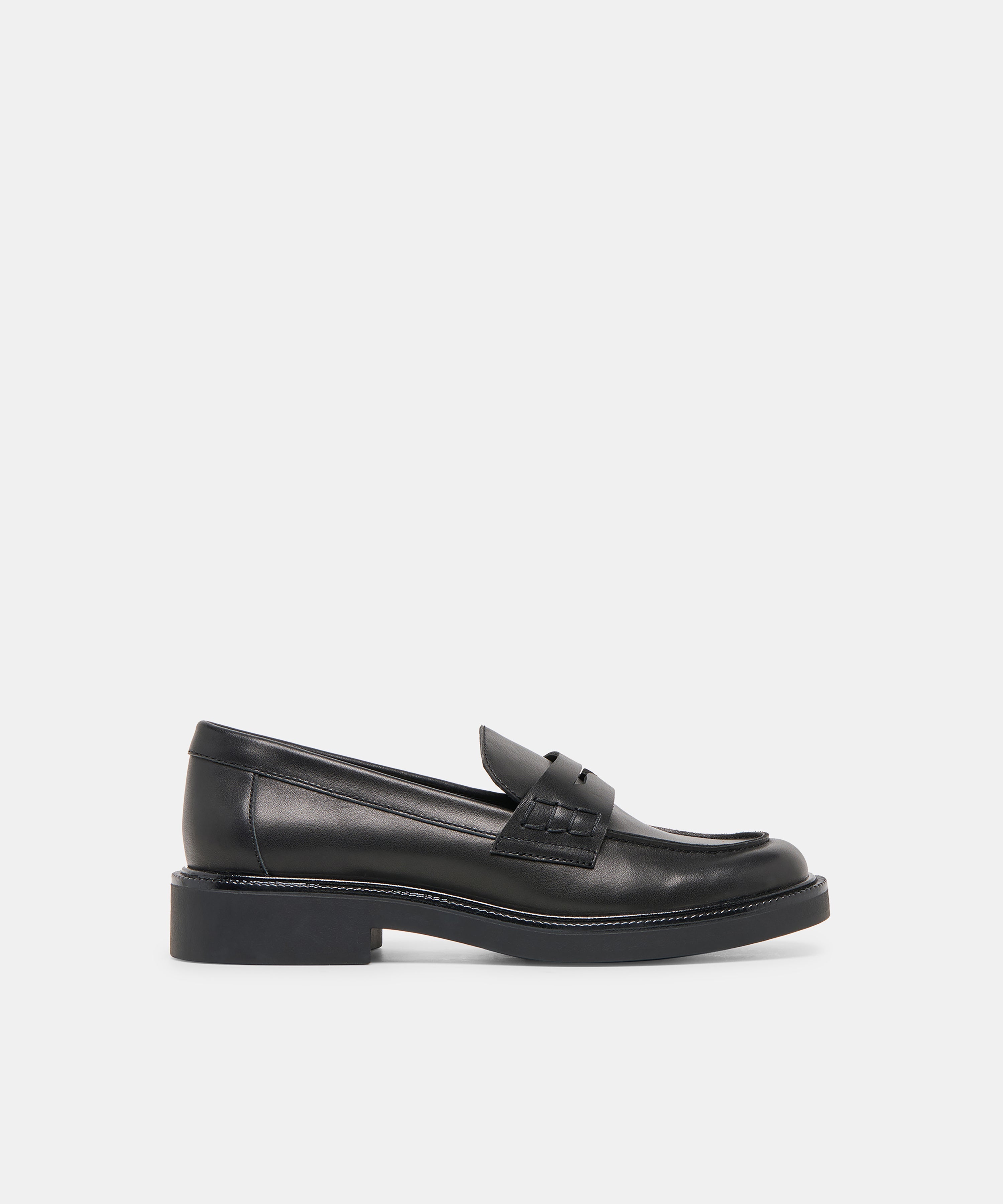 TIGGY LOAFERS BLACK LEATHER