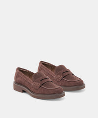 TIGGY LOAFERS MAHOGANY SUEDE