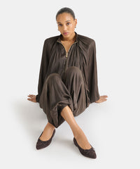 CELIO BALLET FLATS WALNUT SUEDE