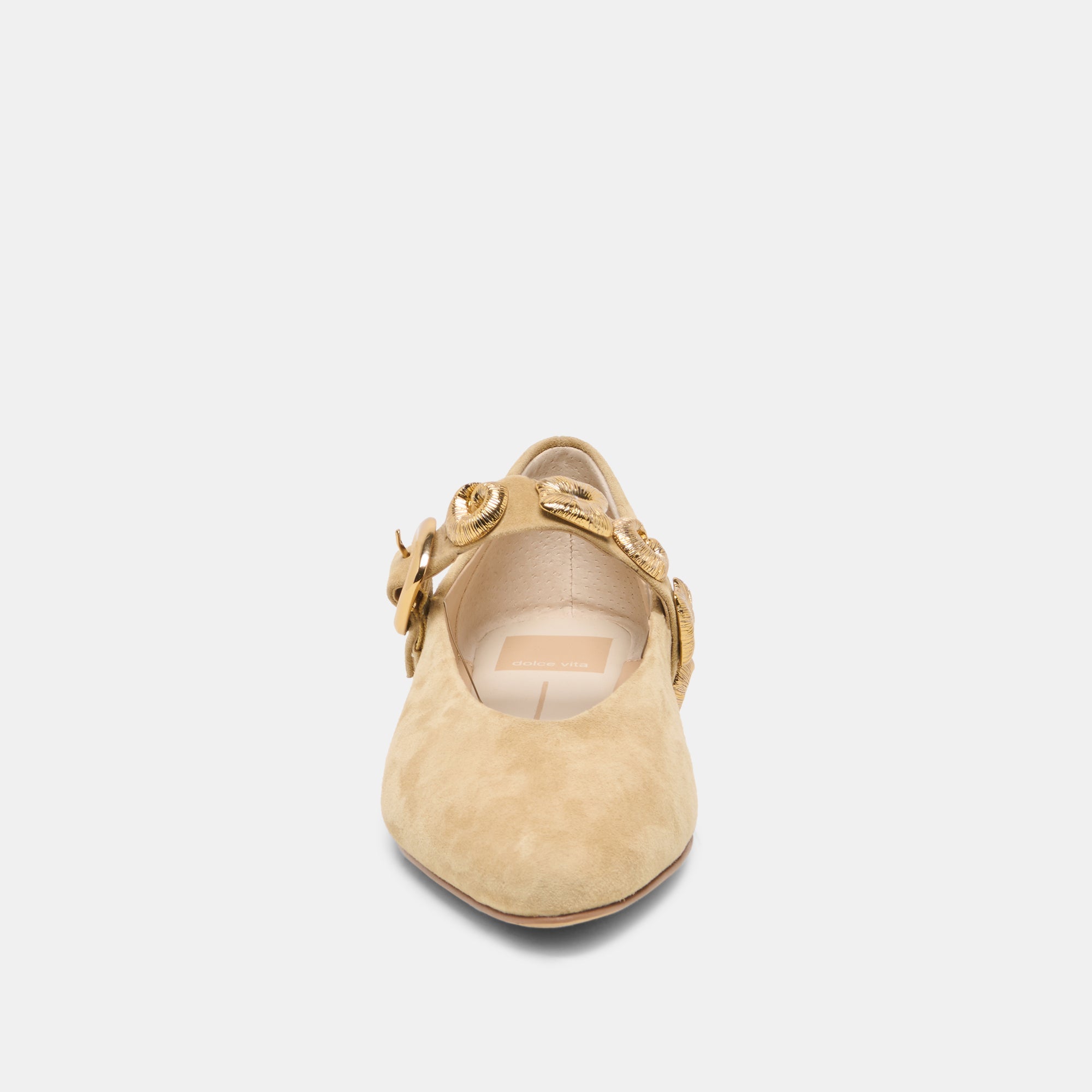 LOREE BALLET FLATS DESERT TAUPE SUEDE
