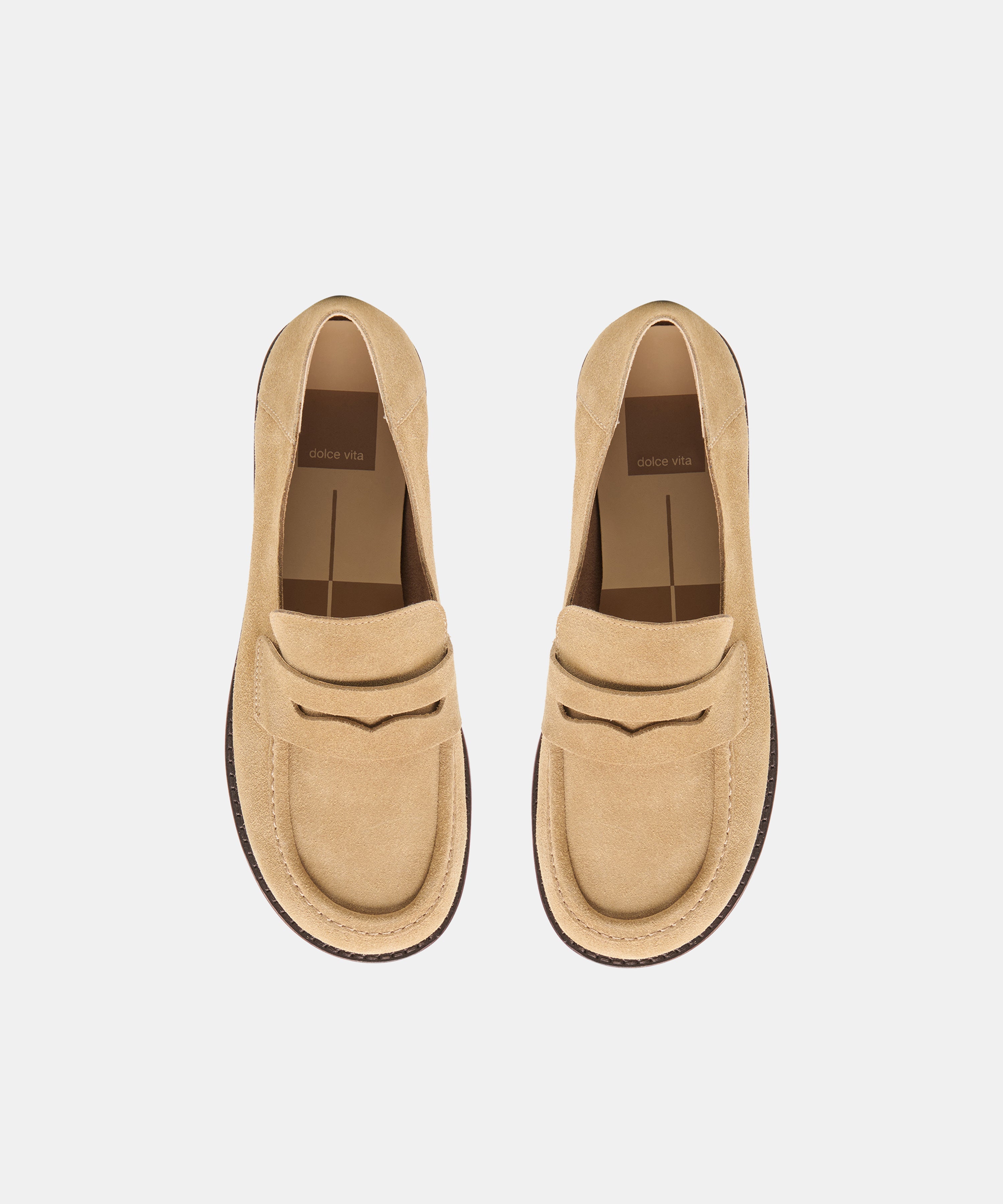YASMYN LOAFERS CASHEW SUEDE