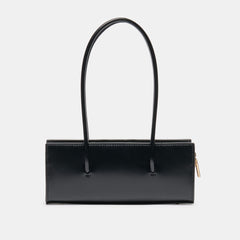BESTIE HANDBAG BLACK LEATHER
