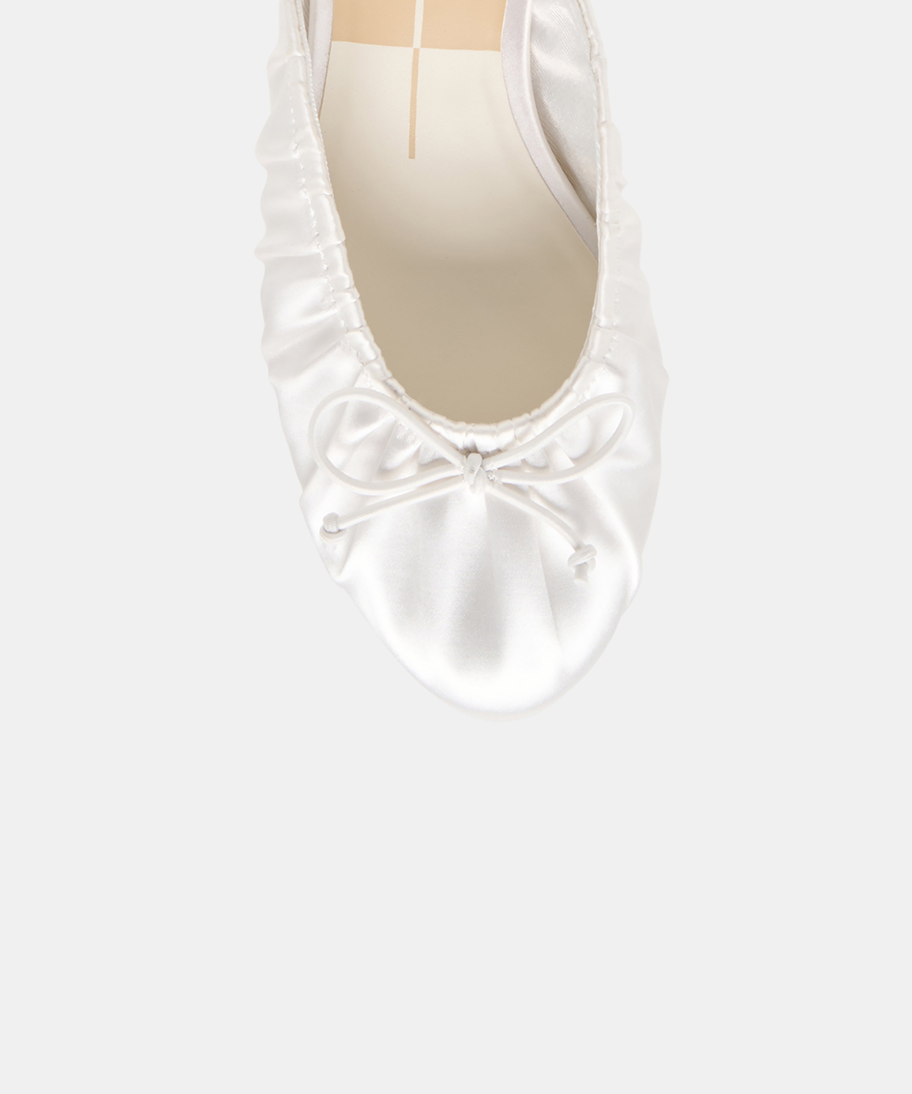 ARDENA SATIN HEELS TRUE WHITE SATIN