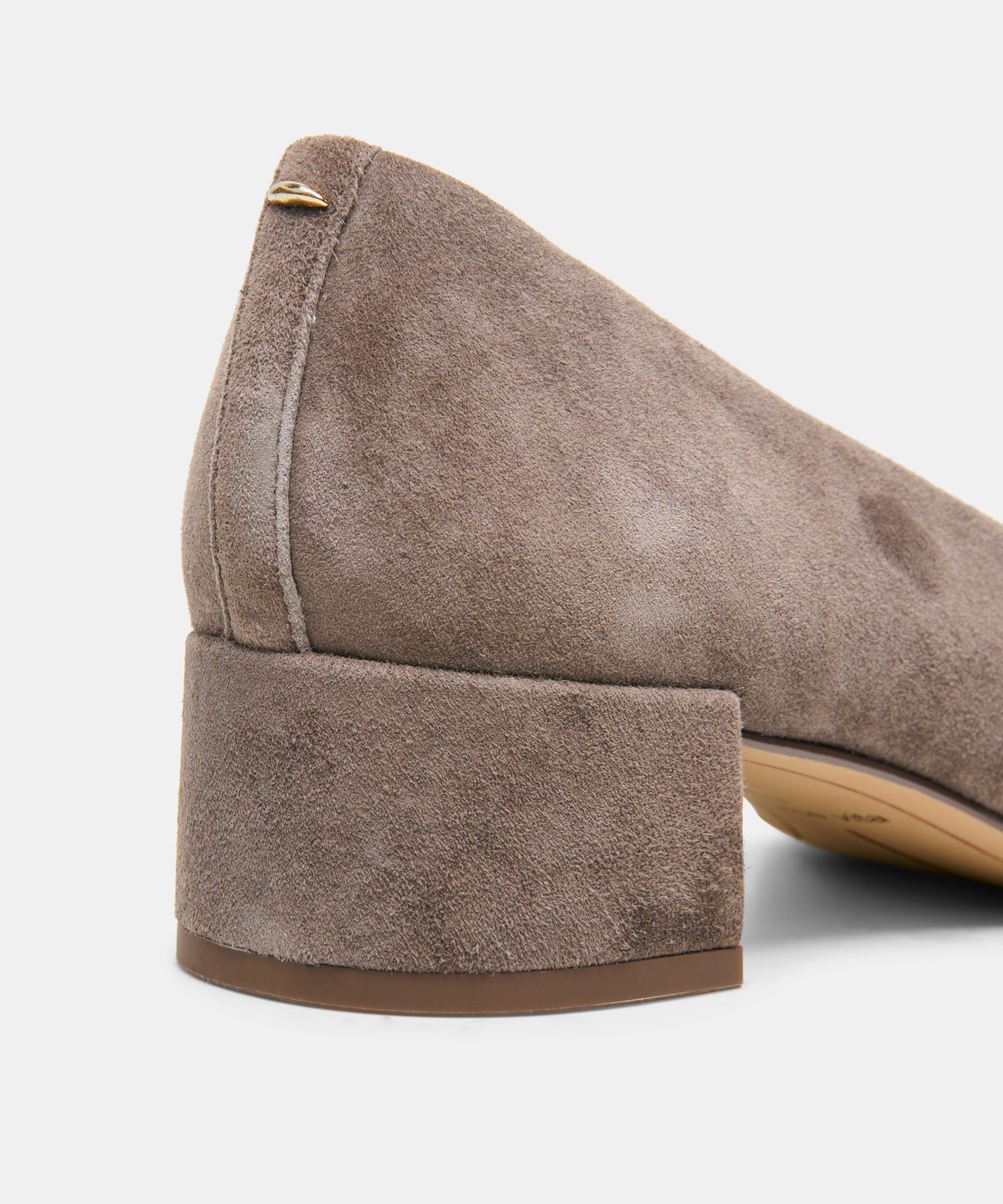 DALIA HEELS DOVE SUEDE