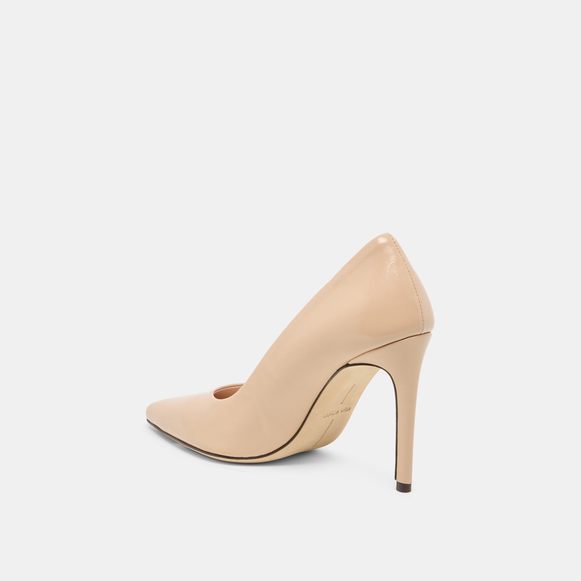 LANKY HEELS TAN LEATHER