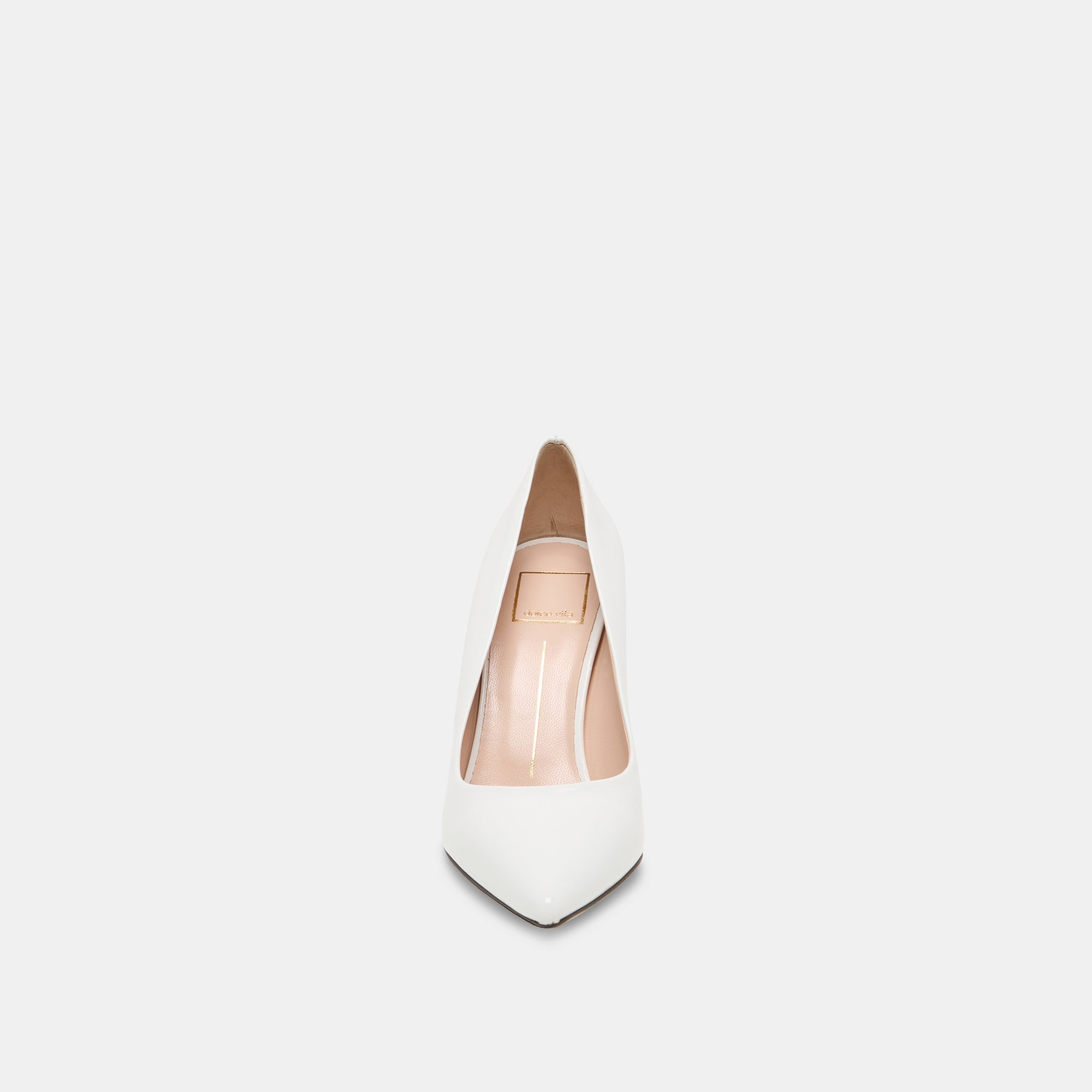 LANKY HEELS WHITE LEATHER