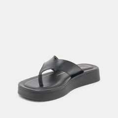 BLAYZE SANDALS BLACK LEATHER