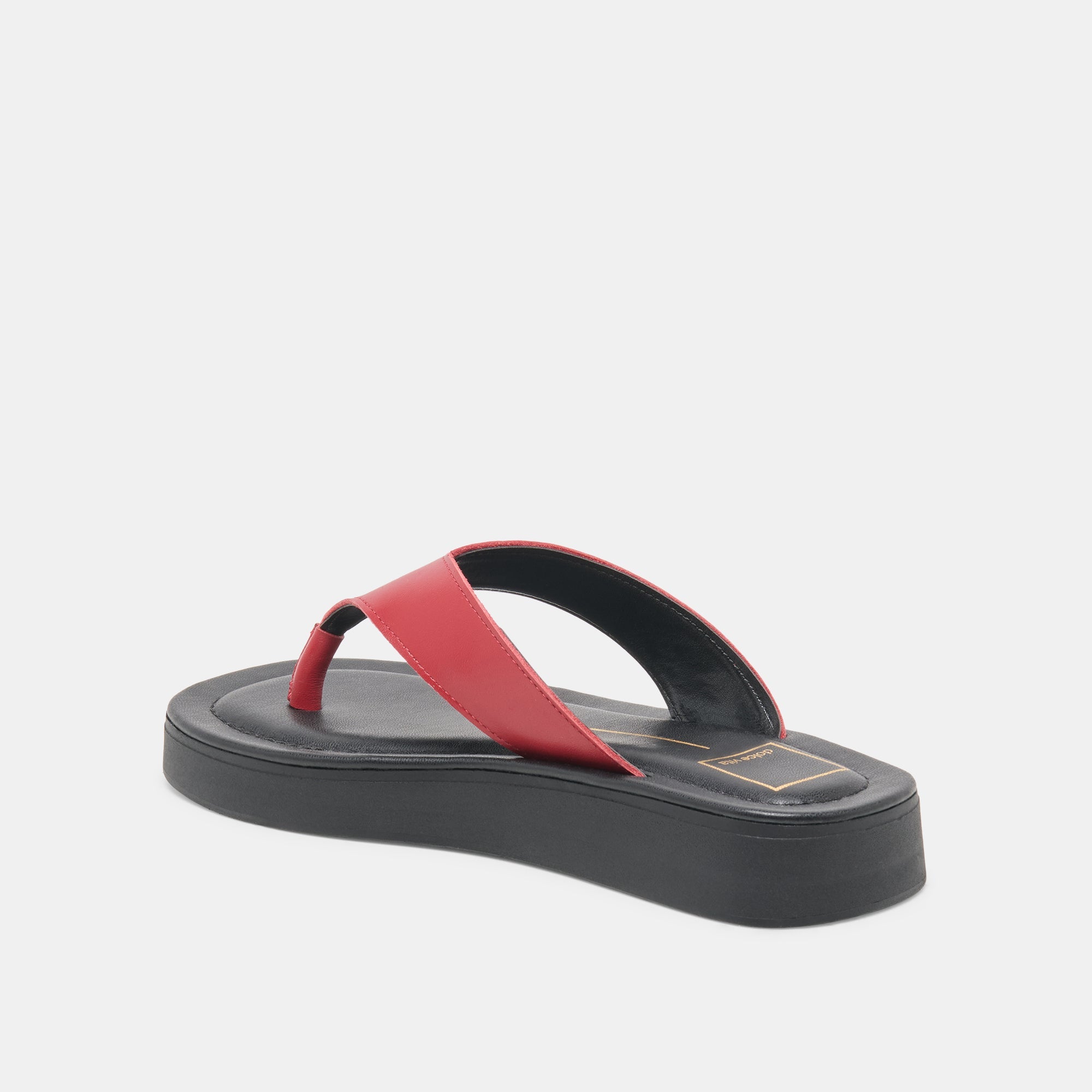 BLAYZE SANDALS RED LEATHER