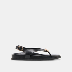 JONY SANDALS BLACK LEATHER