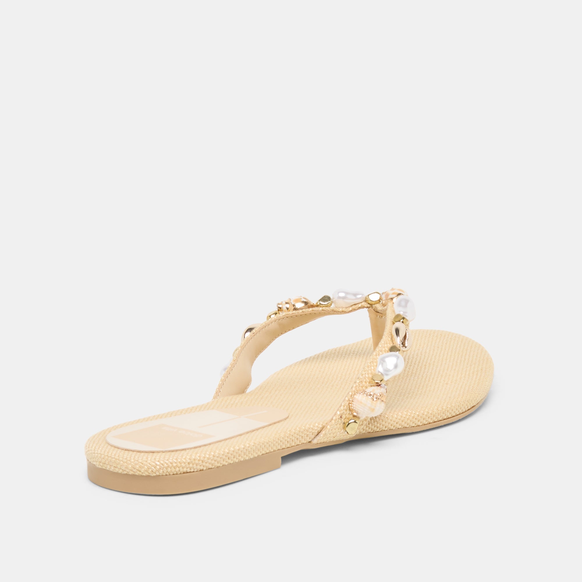 KYSHA SANDALS LT NATURAL RAFFIA