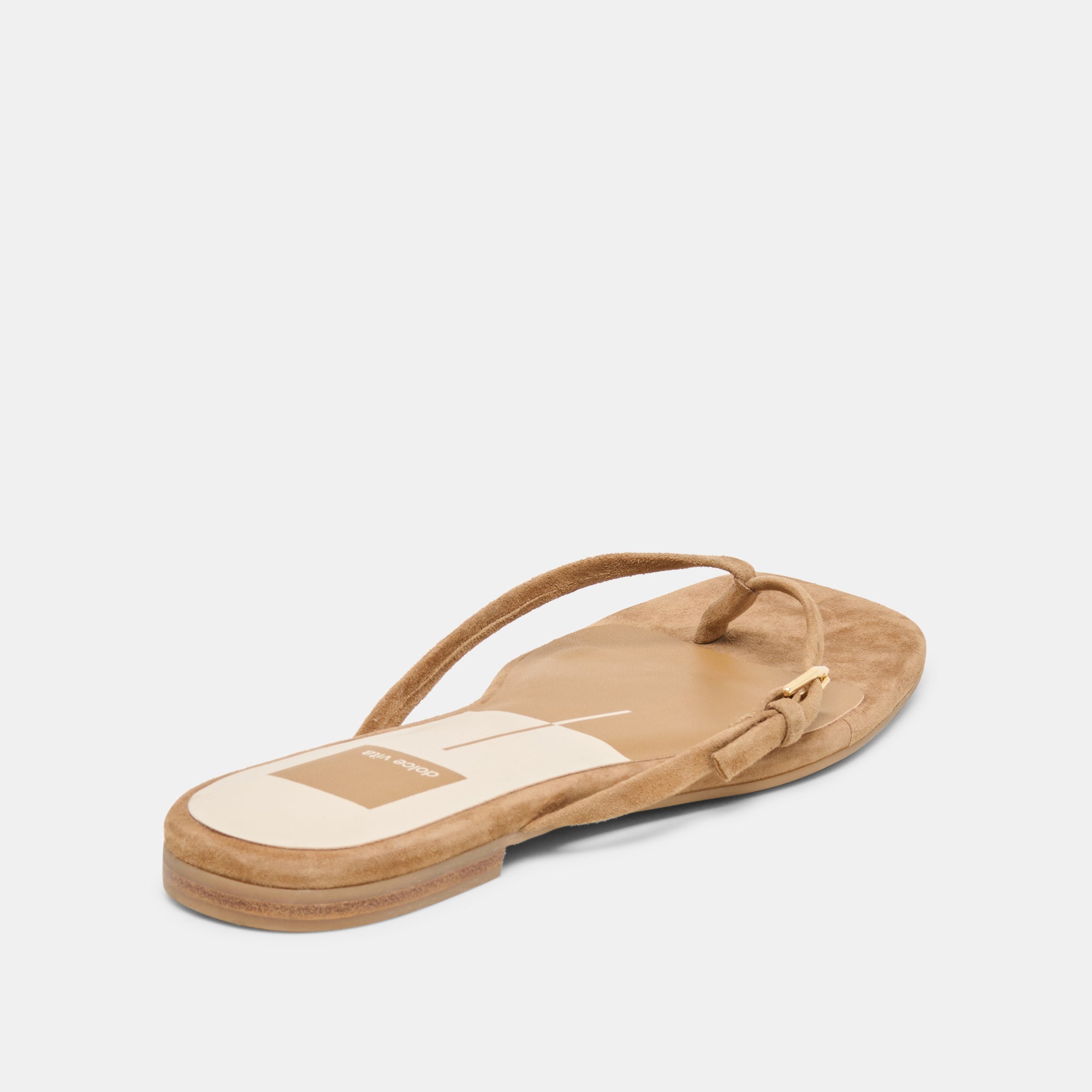 MALTA SANDALS LT BROWN SUEDE