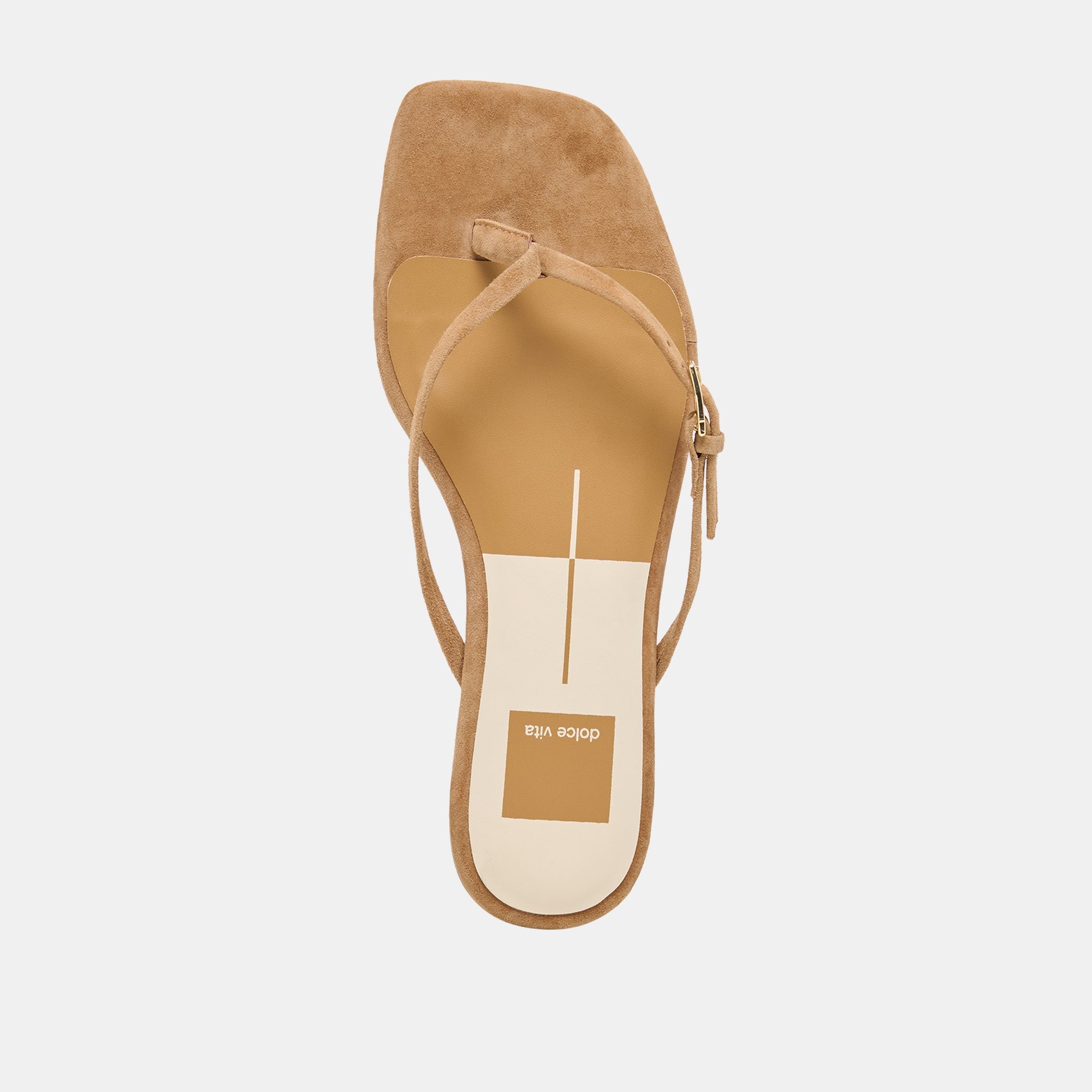 MALTA SANDALS LT BROWN SUEDE