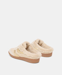 MERIT SLIDE PLUSH SNEAKERS NATURAL MULTI PLUSH