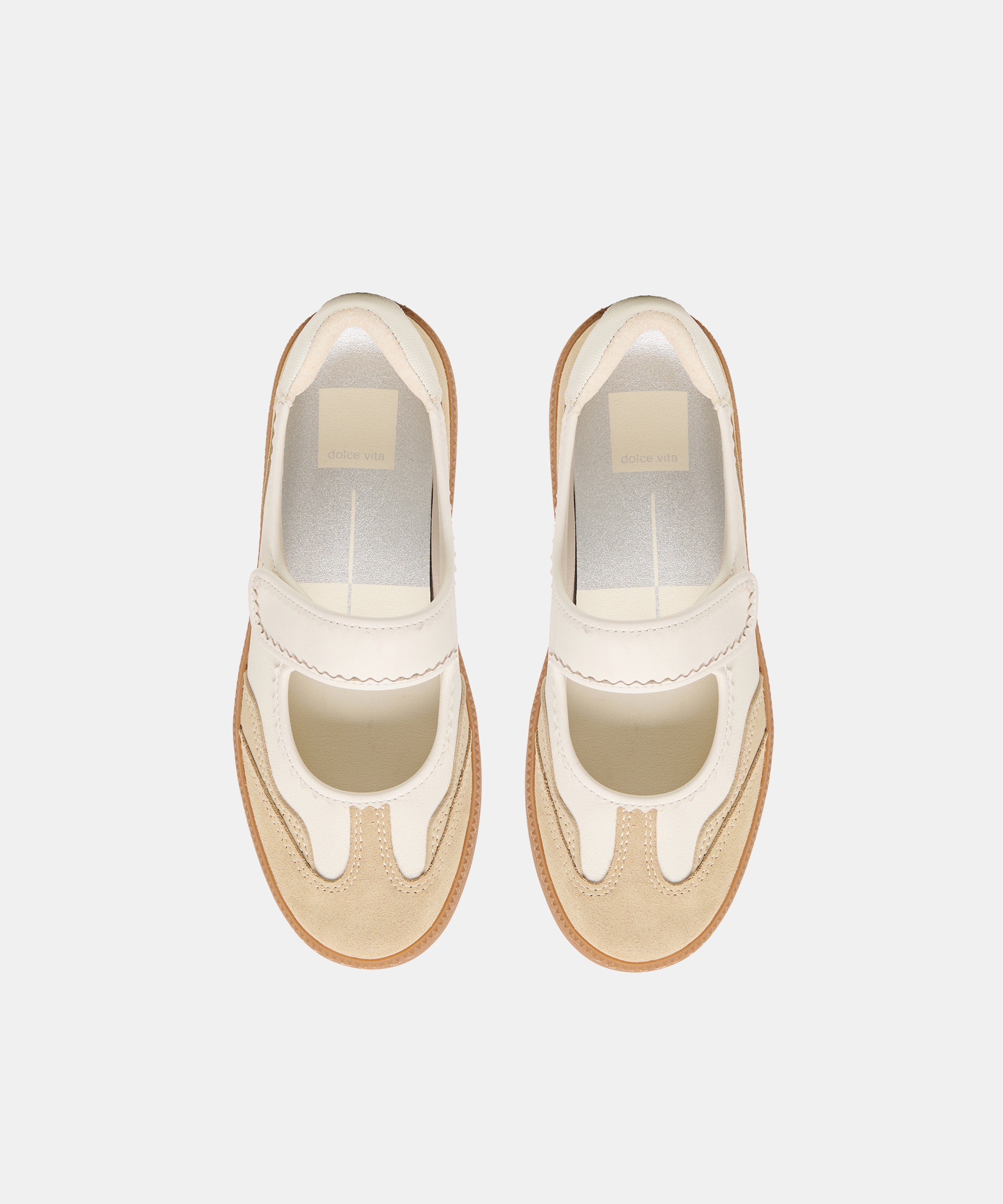 NANET SNEAKERS IVORY MULTI LEATHER