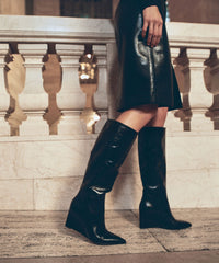 EMILA BOOTS BLACK LEATHER